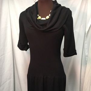Candies vintage black sweater dress